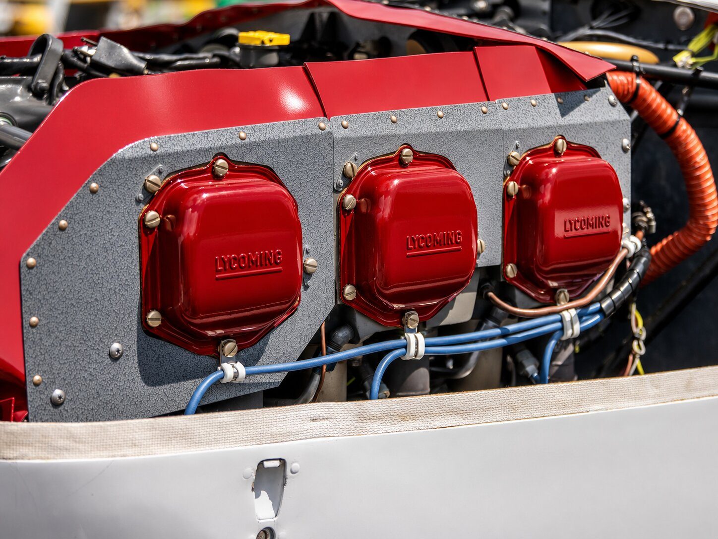 Lycoming engine paint